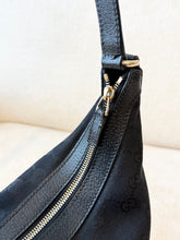 Load image into Gallery viewer, GUCCI GG Monogram Canvas Medium Charmy Hobo Bag / Black
