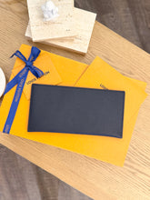 Load image into Gallery viewer, LOUIS VUITTON 2024 Empreinte Leather Credit Card Holder in Navy
