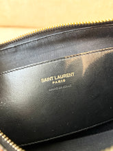 Load image into Gallery viewer, SAINT LAURENT 2024 Cassandre Matelassé Carré Pouch on Chain / Black

