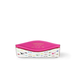 LOUIS VUITTON 2025 LV x TM Takashi Murakami Monogram Canvas Card Holder