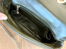 Load image into Gallery viewer, [SOLD] GUCCI GG Milano Mini Leather Top Handle Bag in Dark Olive
