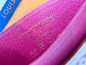 LOUIS VUITTON 2025 LV x TM Takashi Murakami Monogram Canvas Card Holder