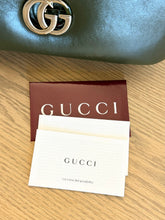 Load image into Gallery viewer, [SOLD] GUCCI GG Milano Mini Leather Top Handle Bag in Dark Olive
