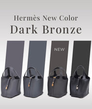 Load image into Gallery viewer, ✨NEW✨2025 Hermes Picotin 18 Clémence / Dark Bronze / Gold Hardware
