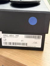 Load image into Gallery viewer, SAINT LAURENT Cassandra Open-Toe Sandals in Black - EU37.5
