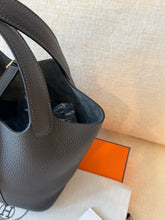 Load image into Gallery viewer, ✨NEW✨2025 Hermes Picotin 18 Clémence / Dark Bronze / Gold Hardware
