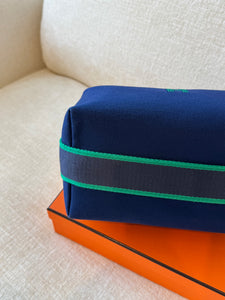 HERMÉS Bride-a-Brac PM Case / Marine Blue