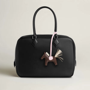 🐎✨NEW✨2025 Hermes Rodeo PM Charm / Chocolat / Craie / Rose Darling