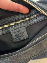 Load image into Gallery viewer, GUCCI GG Monogram Canvas Medium Charmy Hobo Bag / Black
