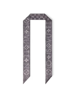 🩶 BRAND NEW! LOUIS VUITTON 2025 Monogram Infinity Denim BB Bandeau / Grey