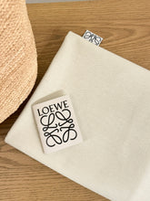 Load image into Gallery viewer, [SOLD] LOEWE Slit Large Raffia and Calfskin Tote Bag - Natural/Tan
