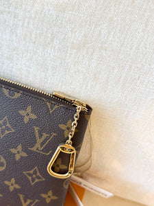 🤎NEW!! LOUIS VUITTON 2025 Monogram Cles Chain Key Pouch M