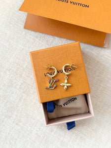 ✨NEW✨LOUIS VUITTON 2025 LV x TM Takashi Murakami Superflat Earrings