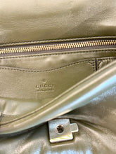 Load image into Gallery viewer, [SOLD] GUCCI GG Milano Mini Leather Top Handle Bag in Dark Olive

