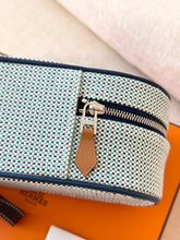 Load image into Gallery viewer, ✨NEW✨Hermes Escale Cosmetic Case / Marine
