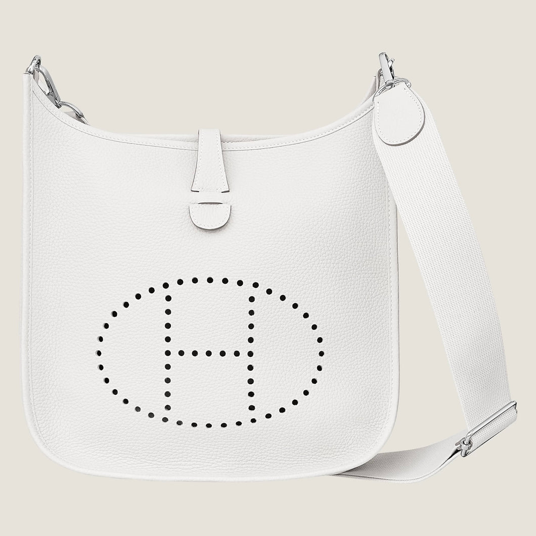 ✨NEW✨2025 Hermes Evelyne III 29 PM Bag - New White - Gold Hardware