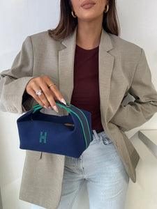 HERMÉS Bride-a-Brac PM Case / Marine Blue