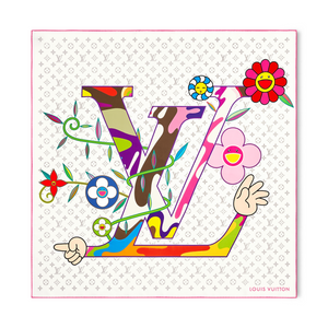 LOUIS VUITTON 2025 LV x TM Monogram Superflat Square 90