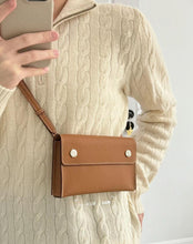 Load image into Gallery viewer, 🤎NEW! Hermès Hermesnap Wallet / Gold / Epsom / Palladium Hardware

