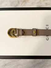 Load image into Gallery viewer, [SOLD] GUCCI GG Leather Belt in Dusty Pink 85-34
